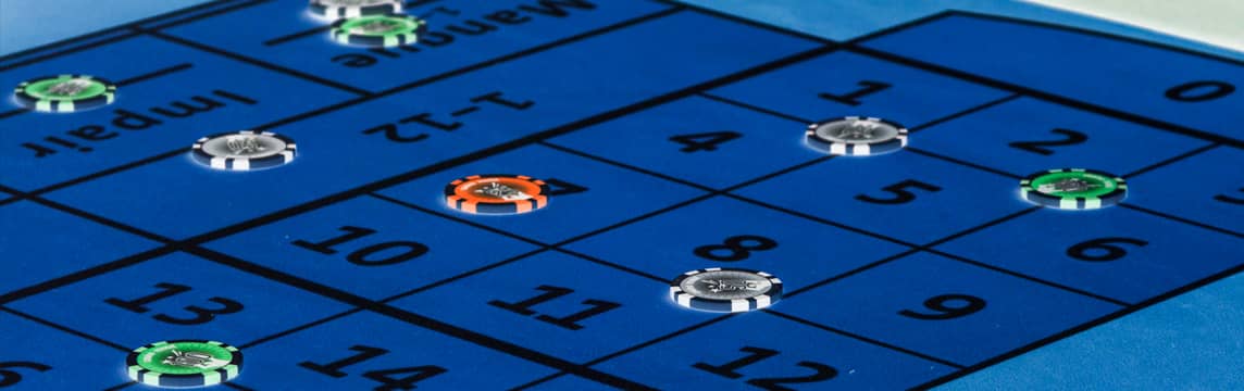 Apuestas internas y externas en la ruleta Apuestas internas y externas en la ruleta