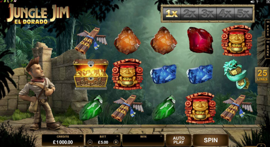 Jugando Jungle Jim El Dorado
