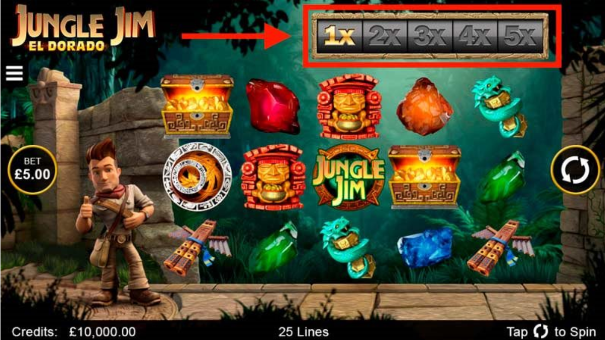 Jugando Jungle Jim El Dorado