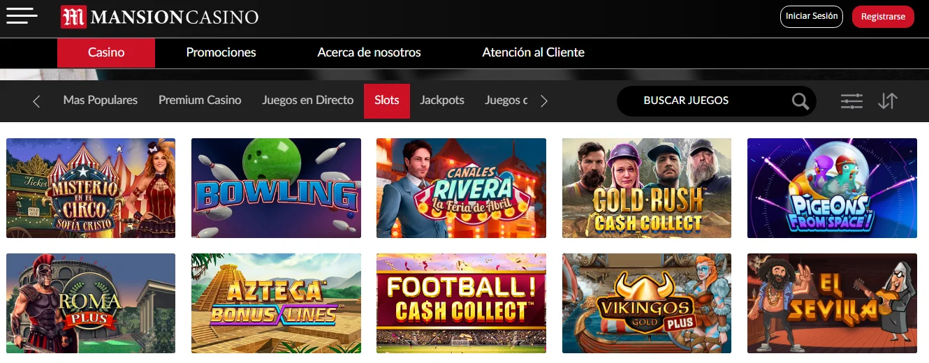 Reseña MansionCasino nuestra honesta opinión