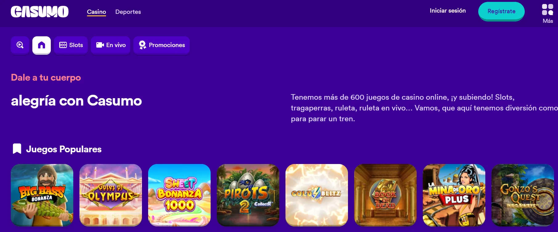 Reseña de Casumo nuestra honesta opinión