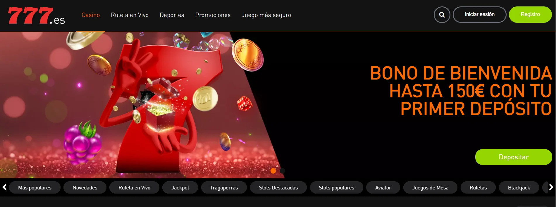 Reseña de Casino777