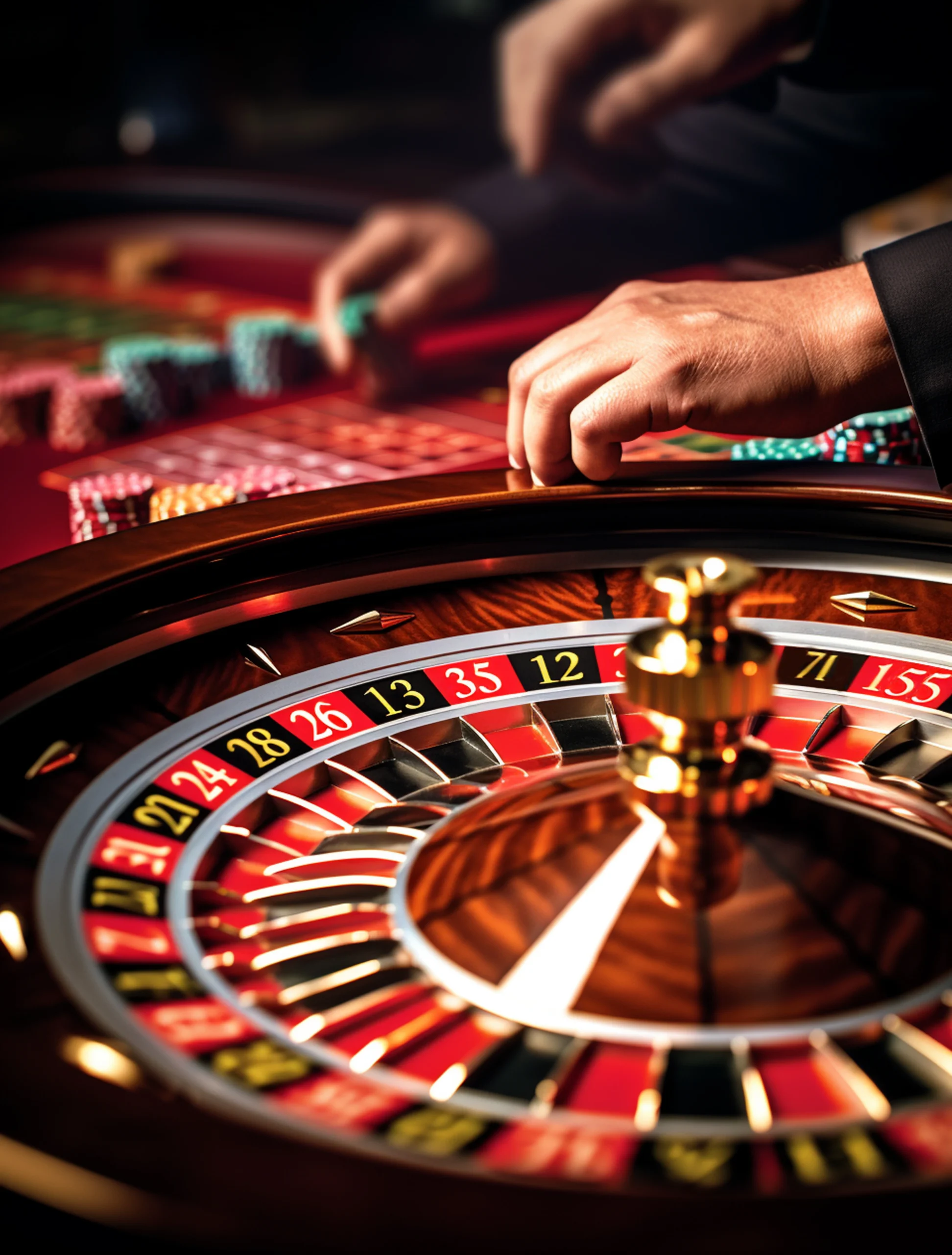Números huérfanos en la ruleta